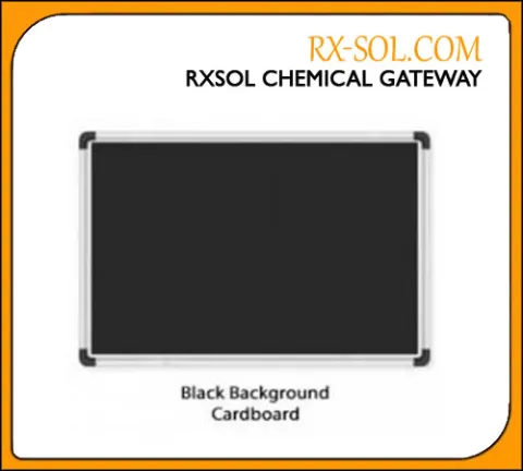 Black Background Cardboard (RXSOL-63-6301-001)