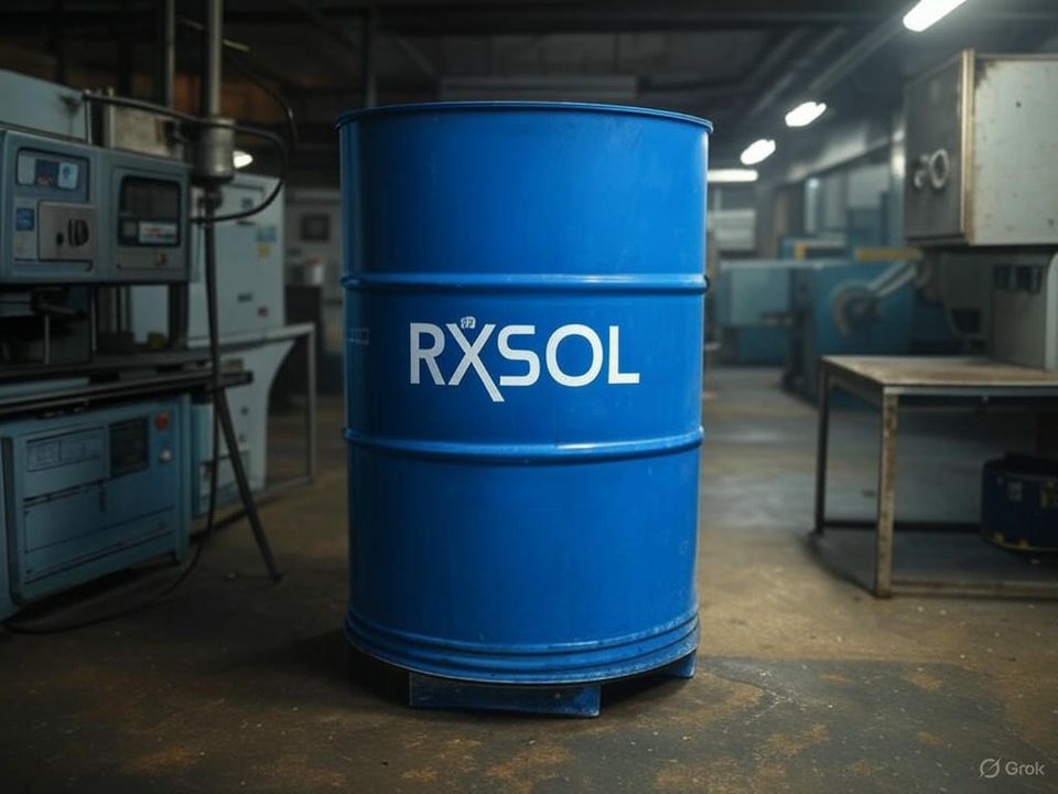 Solvents & Raw Chemicals: RXSOL chemicals in use